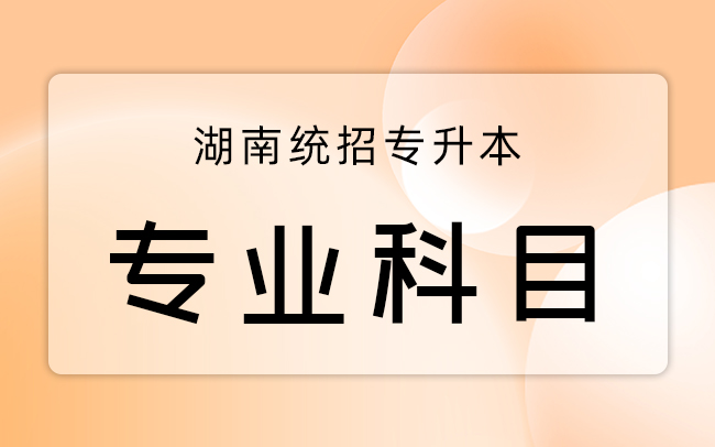 2023年湖南统招专升本计算机基础